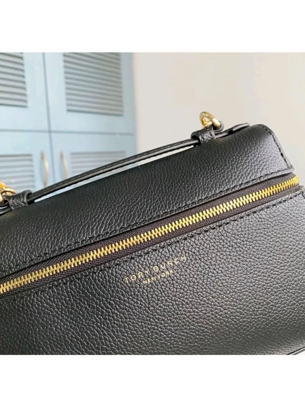 Tory Burch Romy Slim Mini Bag Black OS - Picture 7 of 13